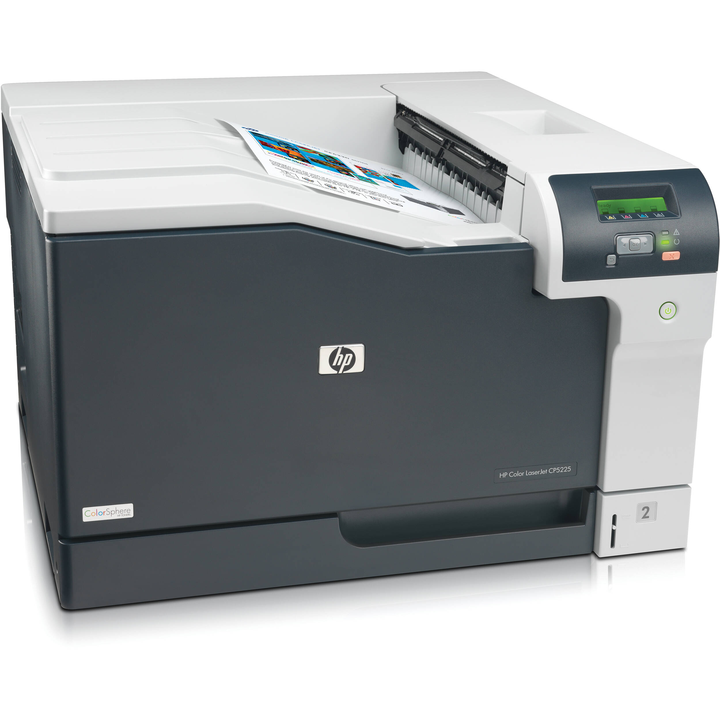 HP Color LaserJet CP5225n Idem CP5225 + Réseau